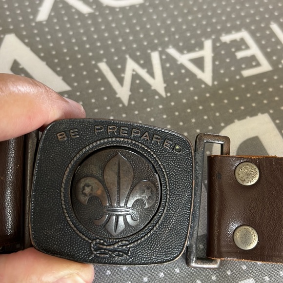 🌟HOST  PICK🌟Vintage Boy Scouts leather belt - Picture 12 of 12